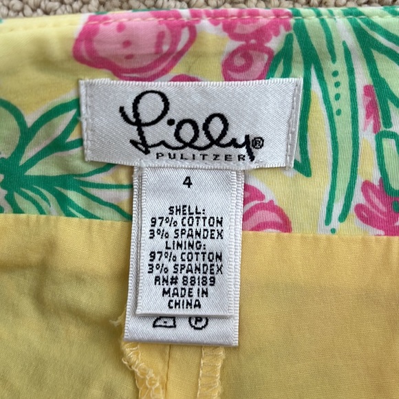 Flamingos and Pelicans skort by Lilly Pulitzer - size 4 - Picture 4 of 6